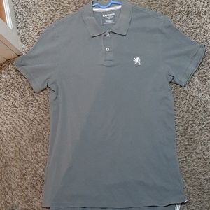 3 for $21*****Grey Express Pique Polo Large